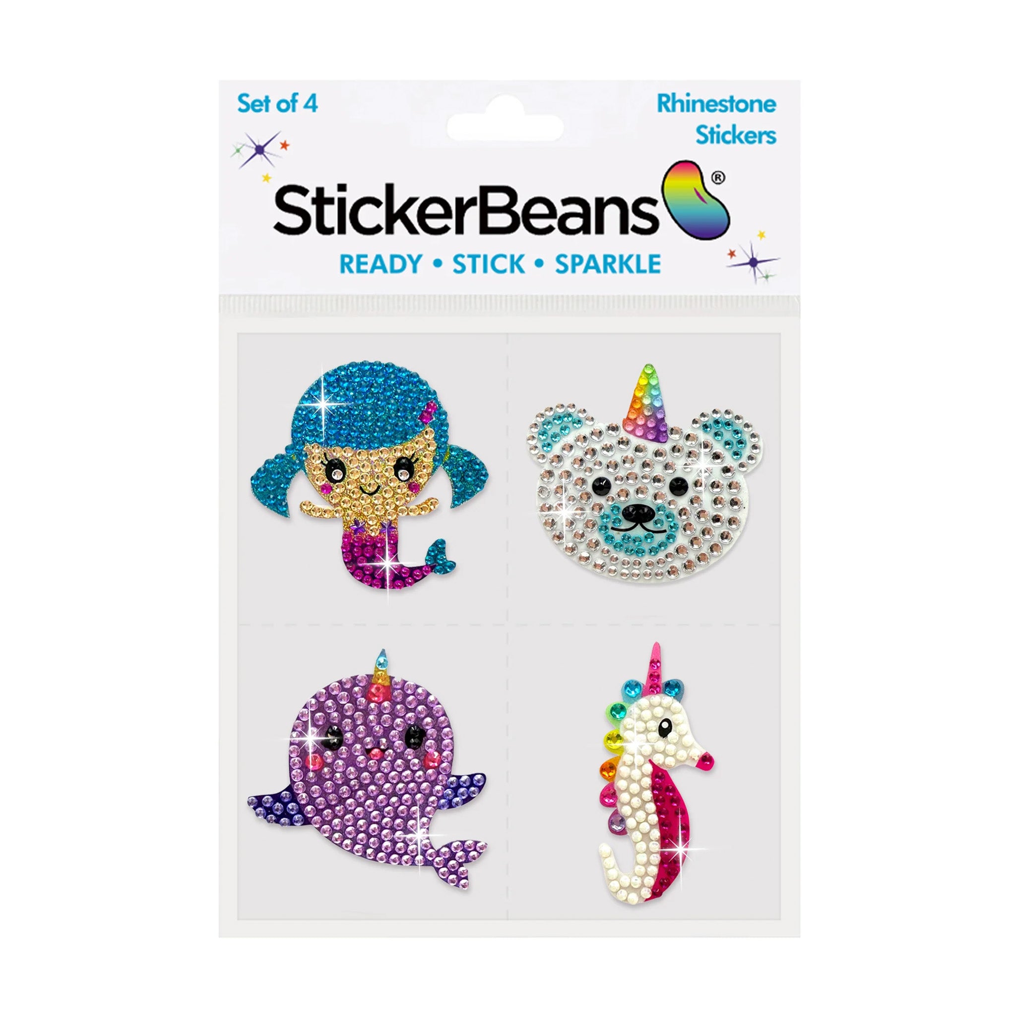 The Whimsical Set of 4 Stickers - Denny's