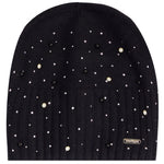 Scattered Crystal and Pearl Beanie - Denny's