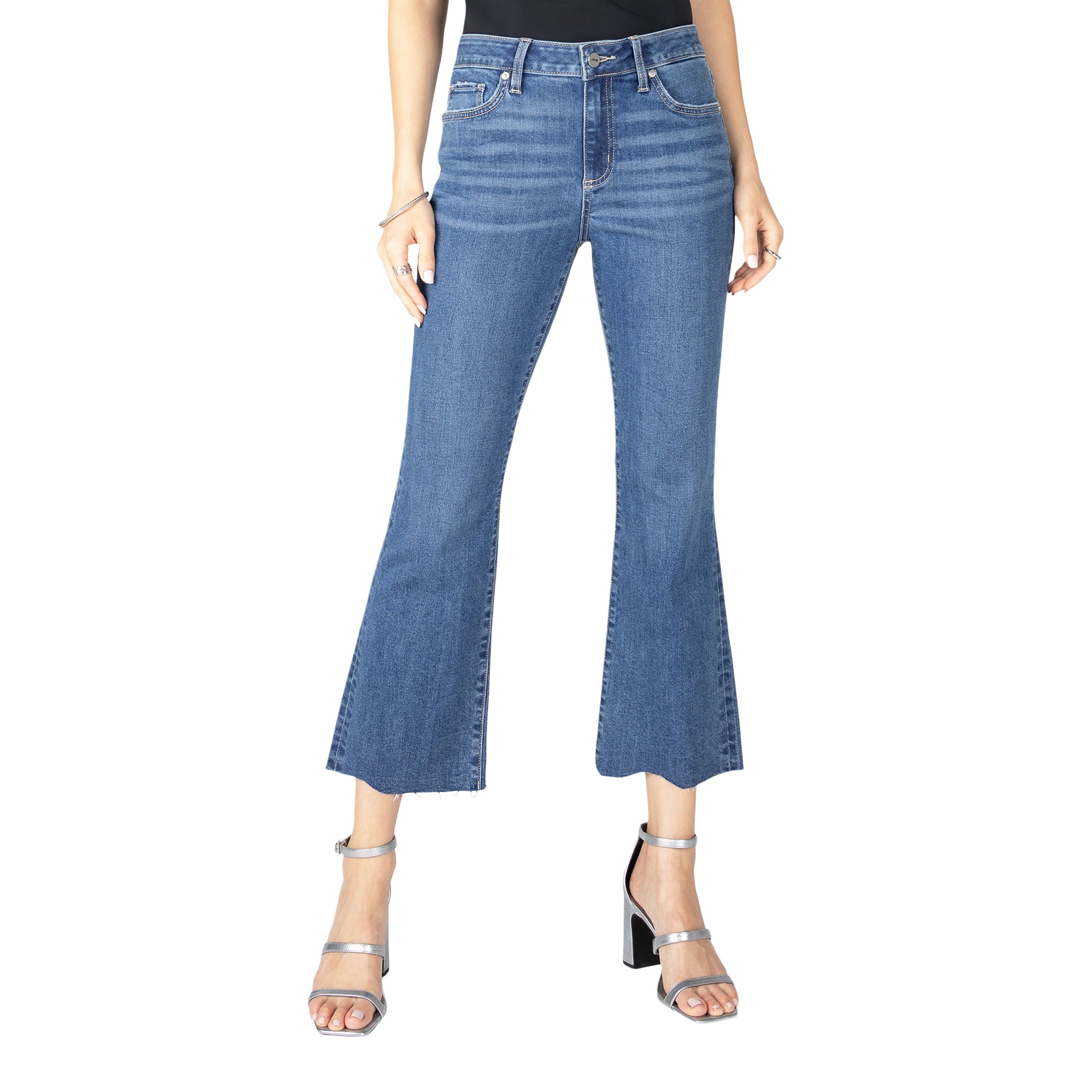 Mid Rise Crop Flare - Denny's