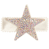 Small Crystal Star Clip