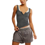Clean Slate Henley Tank - Denny's