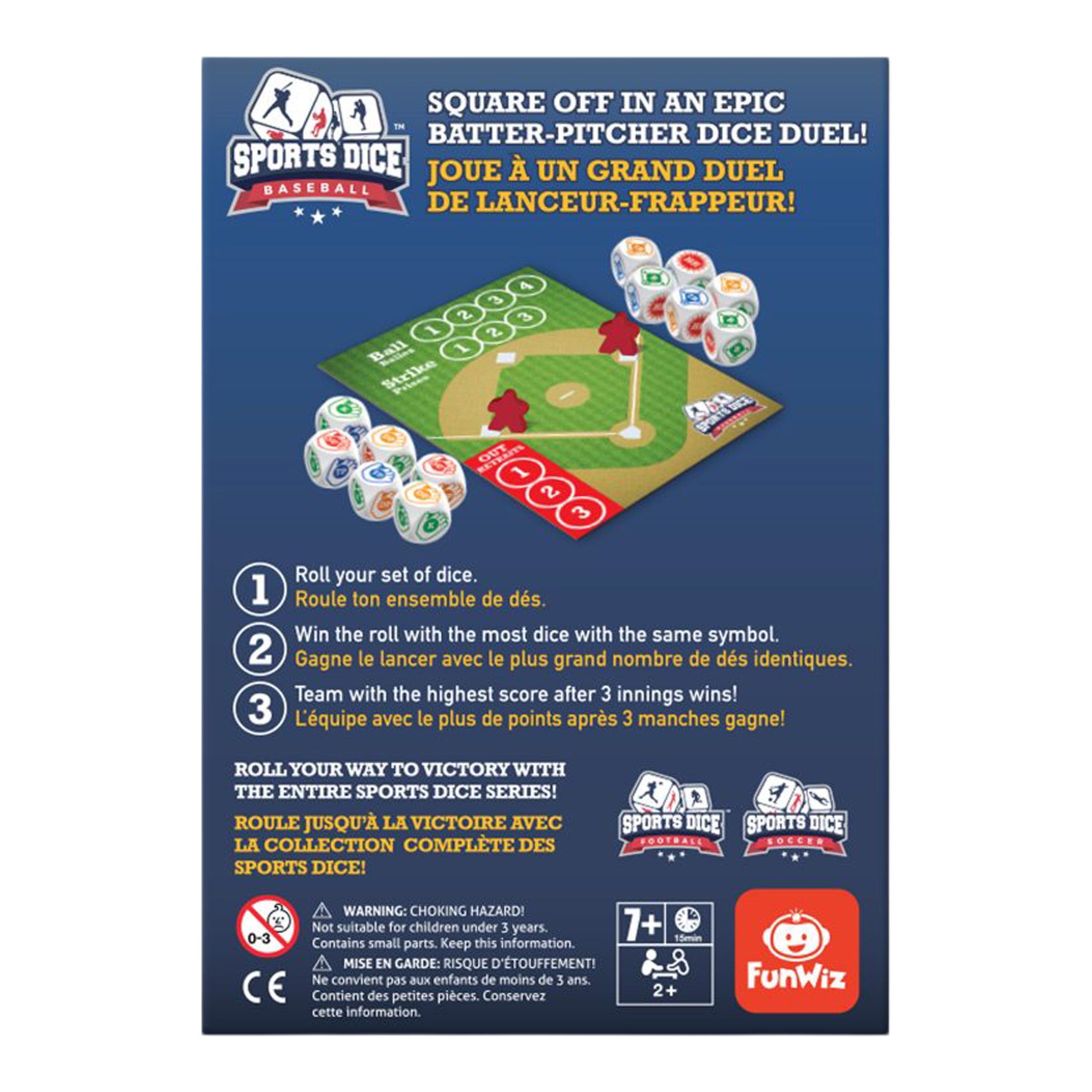 Sports Dice - Baseball - Denny's