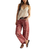 Paisley Barrel Pant
