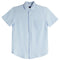 Seersucker Short Sleeve Button Down Shirt - Denny's