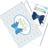 Sending Love Greeting Card & Sticker