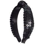 Sequin Disk Knot Headband - Denny's