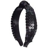 Sequin Disk Knot Headband - Denny's