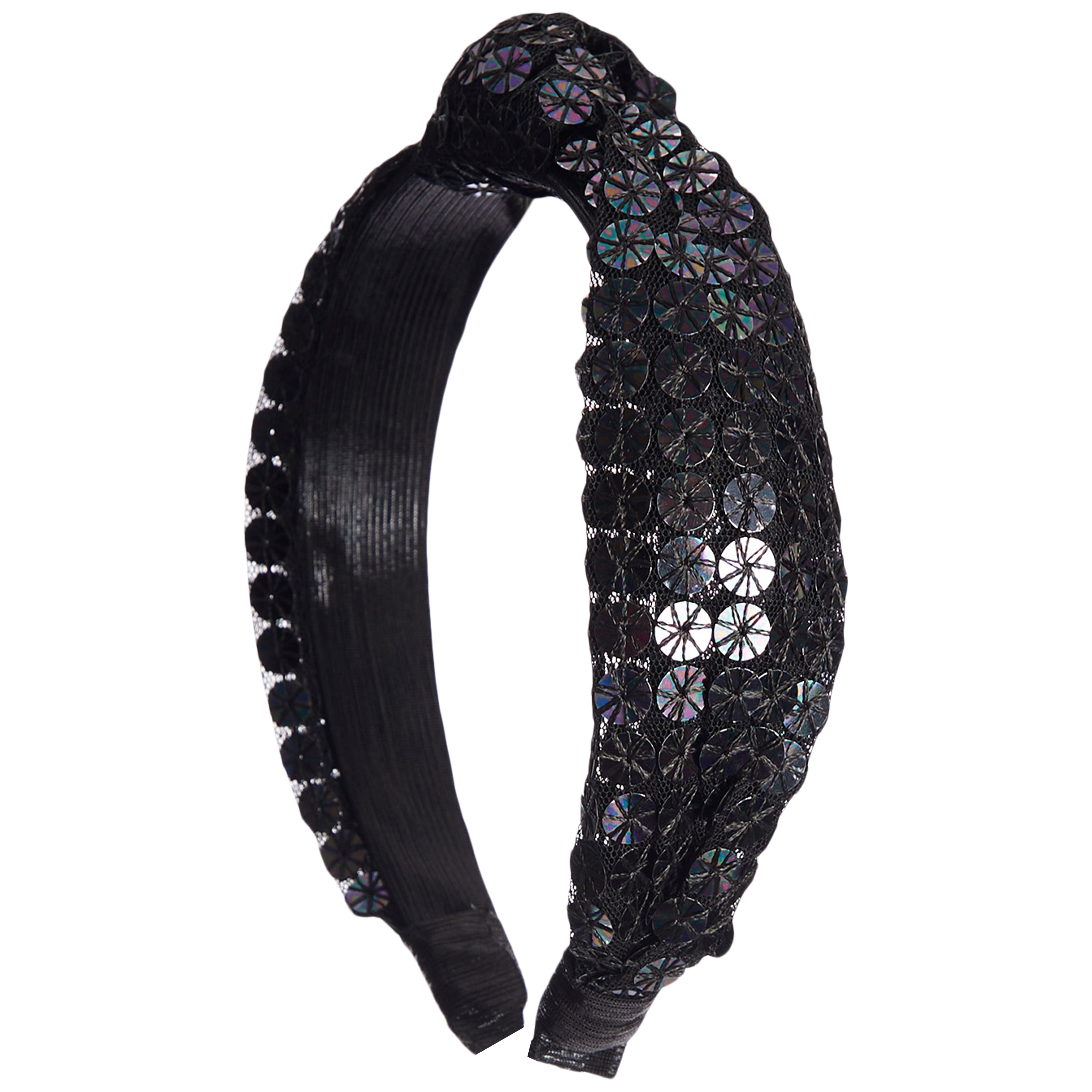 Sequin Disk Knot Headband - Denny's