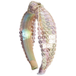 Sequin Disk Knot Headband - Denny's