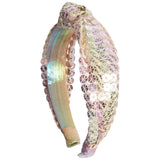 Sequin Disk Knot Headband - Denny's