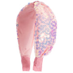 Sequin Flower Knot Headband - Denny's