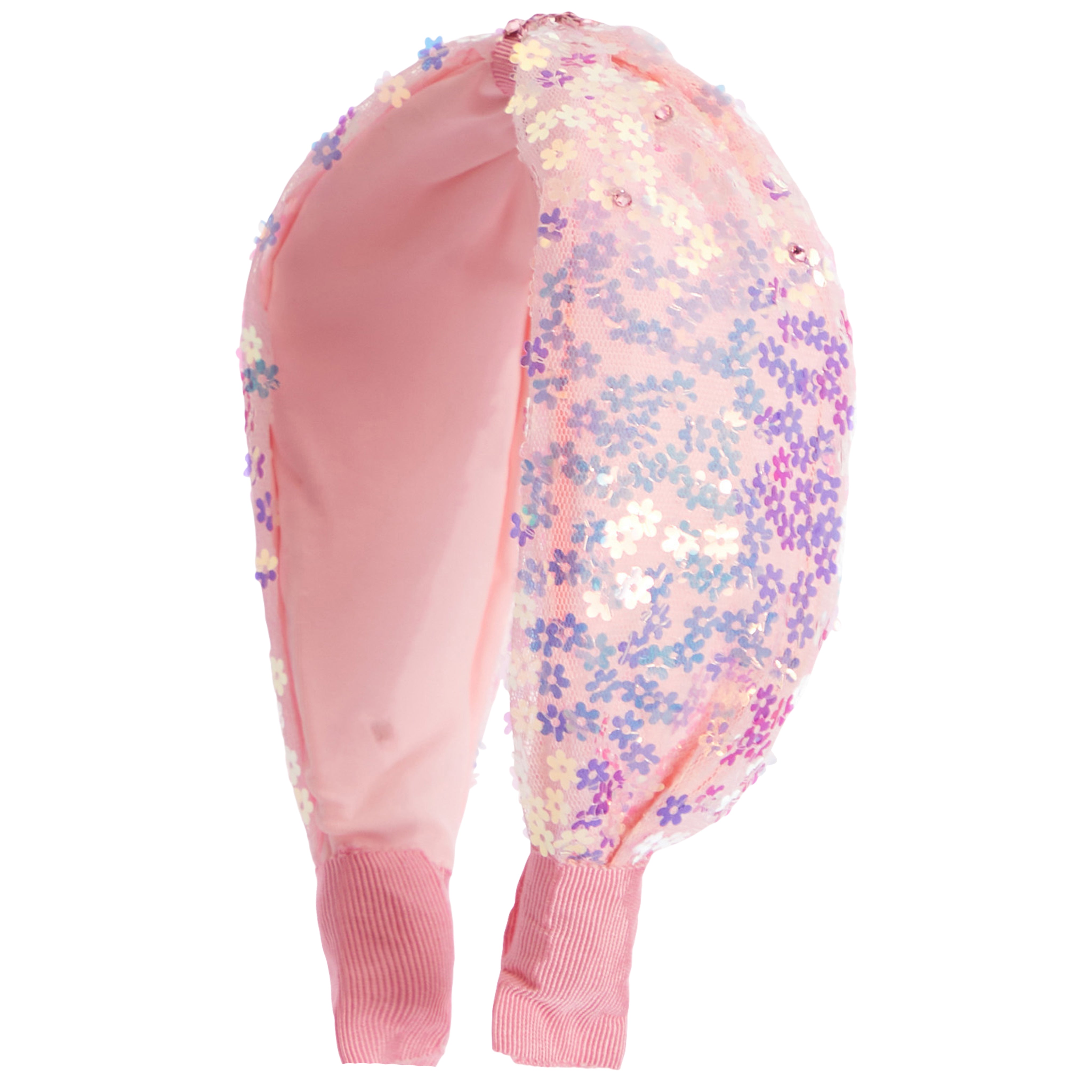 Sequin Flower Knot Headband - Denny's