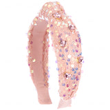 Heart Jewels & Sequin Headband