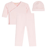 3pc Hearts Jacquard Take Home Set/Hat