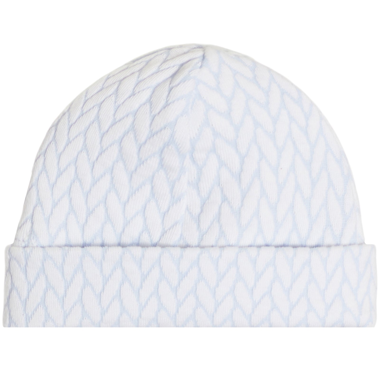 3pc Braided Knit Jacquard and Hat - Denny's