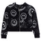 Spray Smileys Zip Hoodie - Denny's