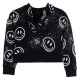 Spray Smileys Zip Hoodie - Denny's