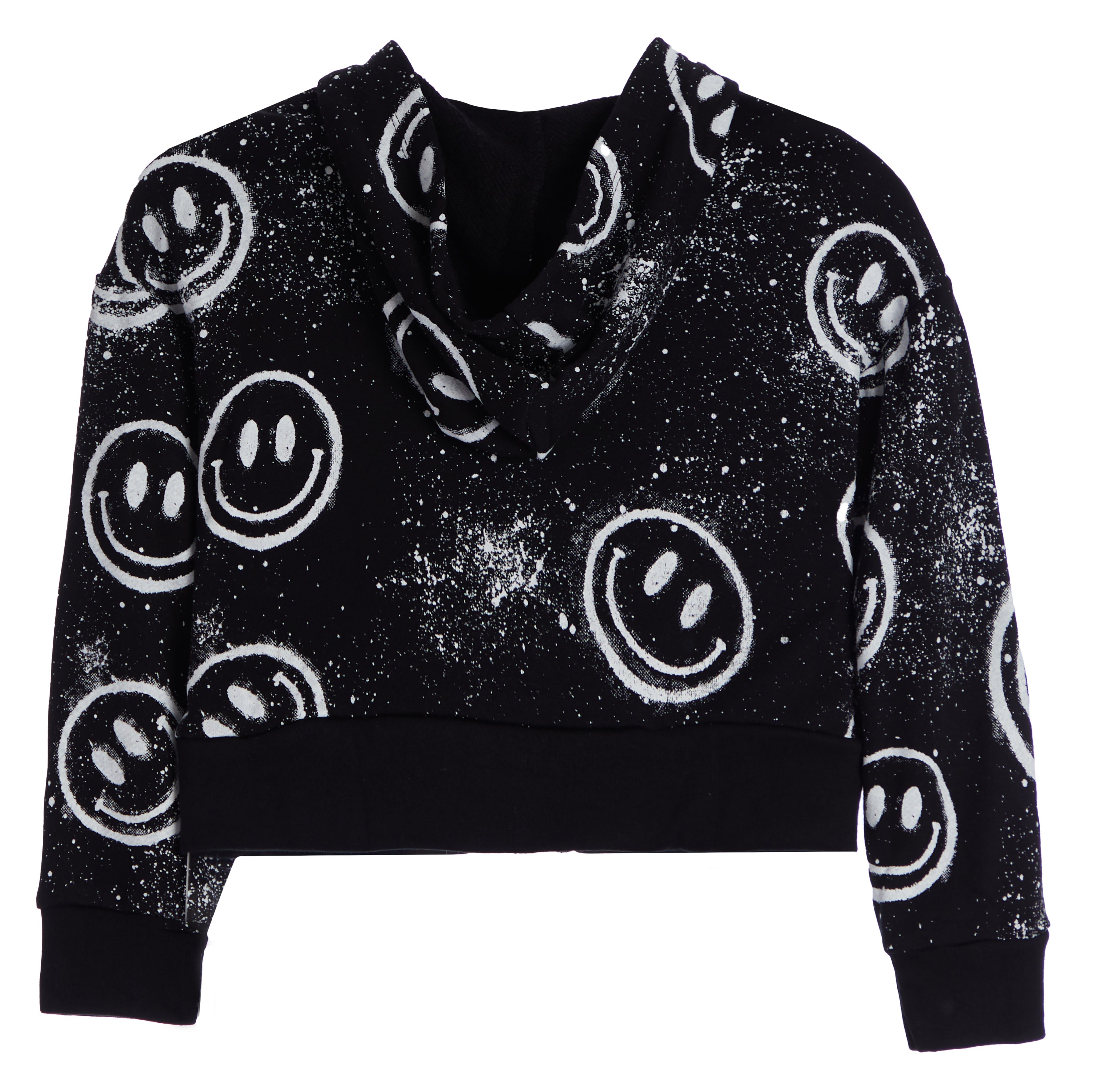 Spray Smileys Zip Hoodie - Denny's