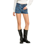 Patch Pocket Denim Short