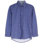 Blue Fins Dress Shirt - Denny's