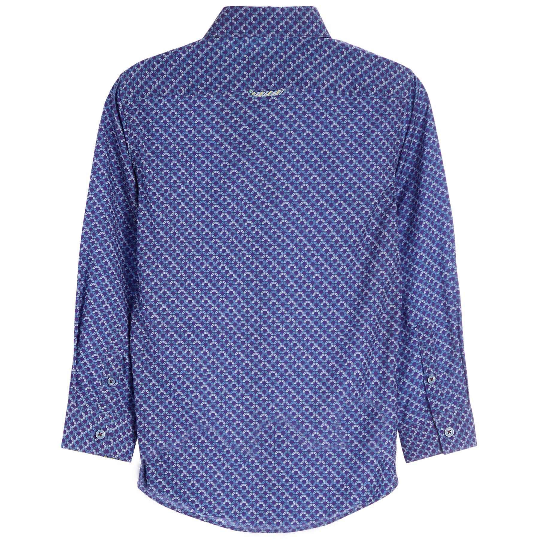 Blue Fins Dress Shirt - Denny's