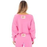 Heart Shane Off Shoulder Sweatshirt - Denny's