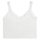 Shari Smock Tie Shoulders Top - Denny's