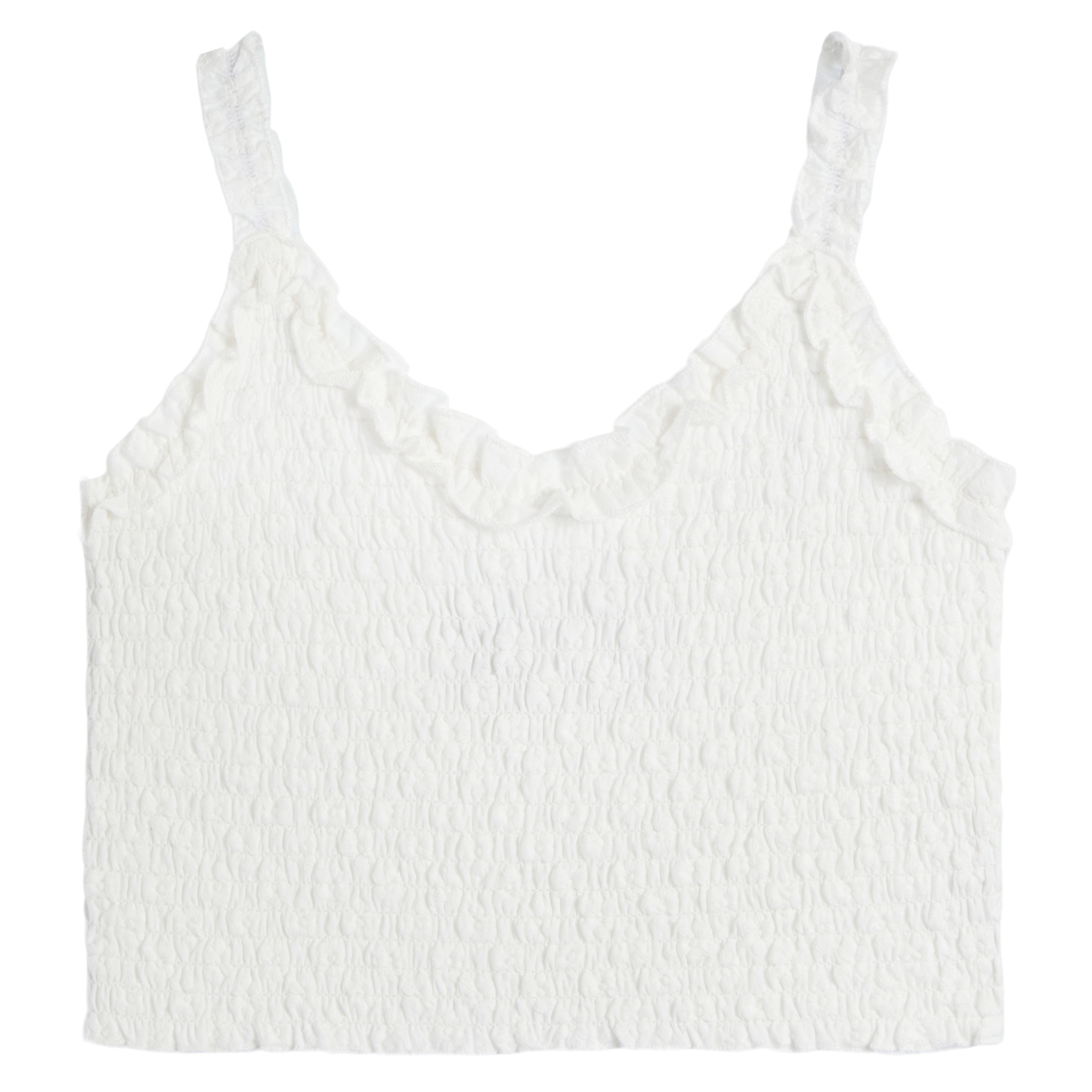 Shari Smock Tie Shoulders Top - Denny's