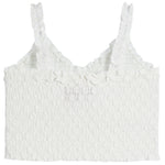 Shari Smock Tie Shoulders Top - Denny's