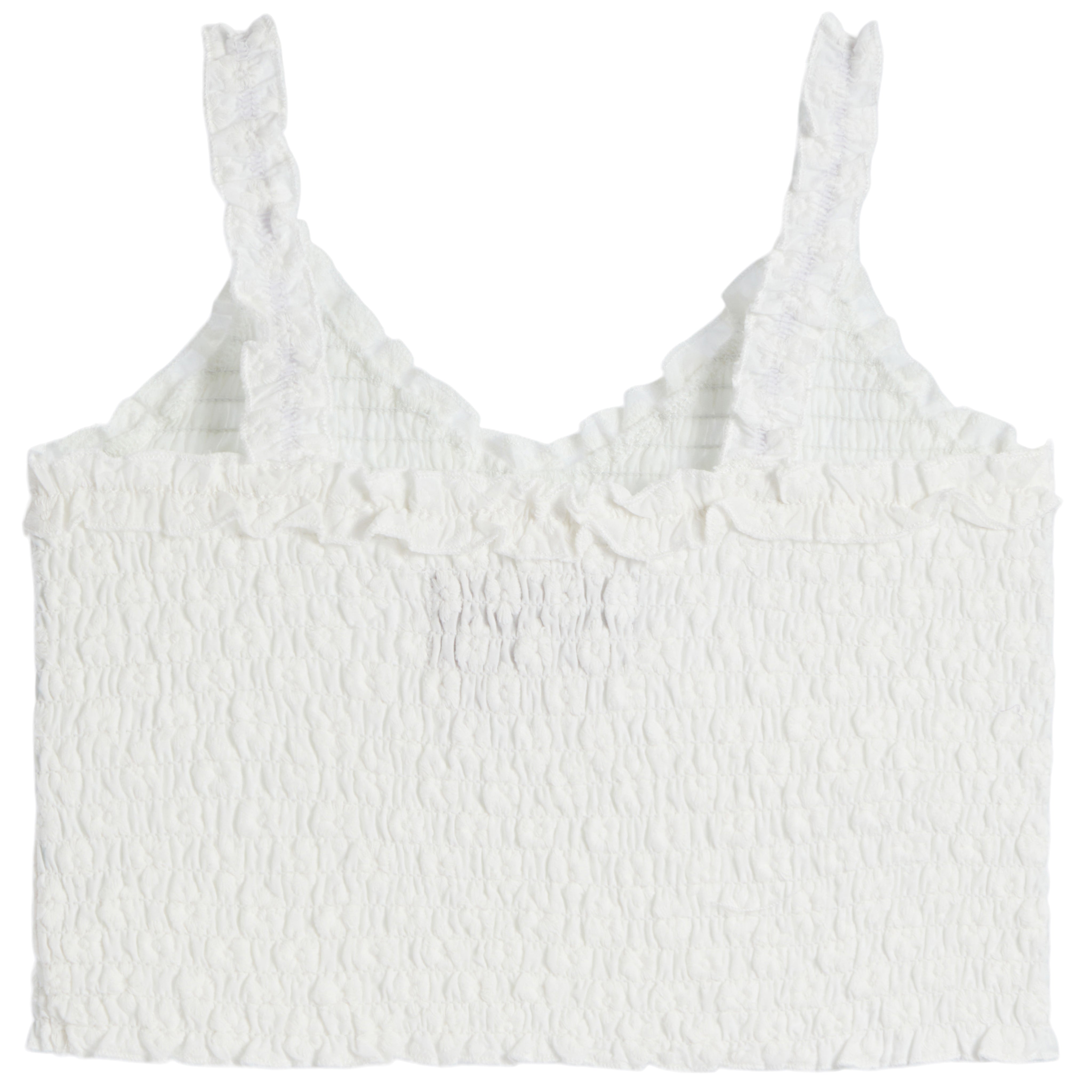 Shari Smock Tie Shoulders Top - Denny's