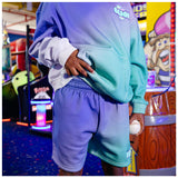 Cotton Candy Sweatshorts Galaxy Grape