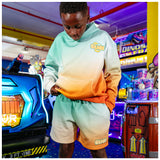 Cotton Candy Sweatshort Tangerine Freeze