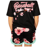 Cherry Blossom Court Shorts