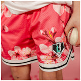 Cherry Blossom Court Shorts