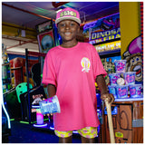 Homerun Sugar Shorts Pink Lemonade