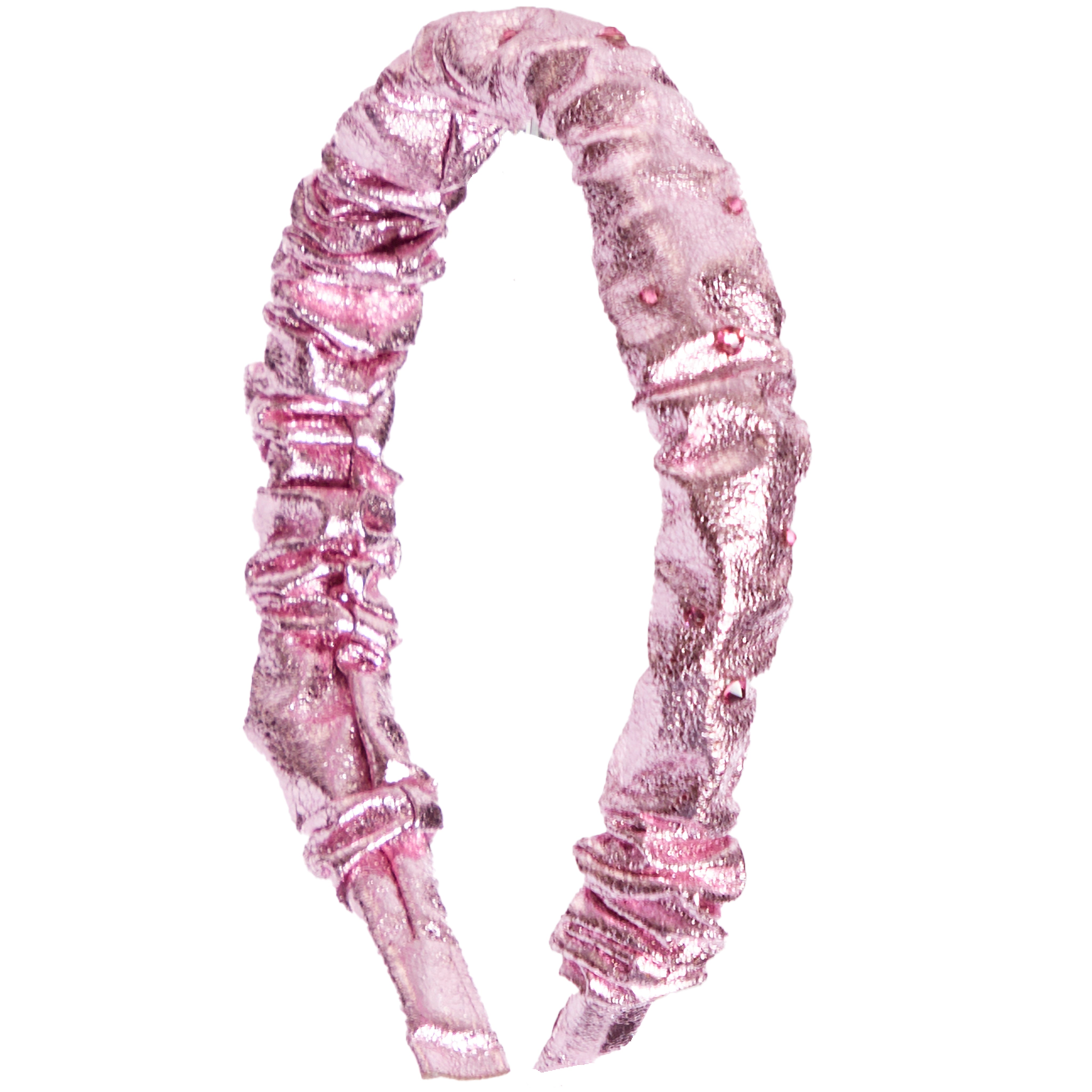 Confetti Smiley Terry Knot Headband