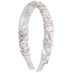 Confetti Smiley Terry Knot Headband