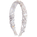Confetti Smiley Terry Knot Headband