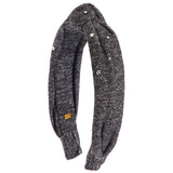 Shimmer Fleece Crystallized Knot Headband - Denny's