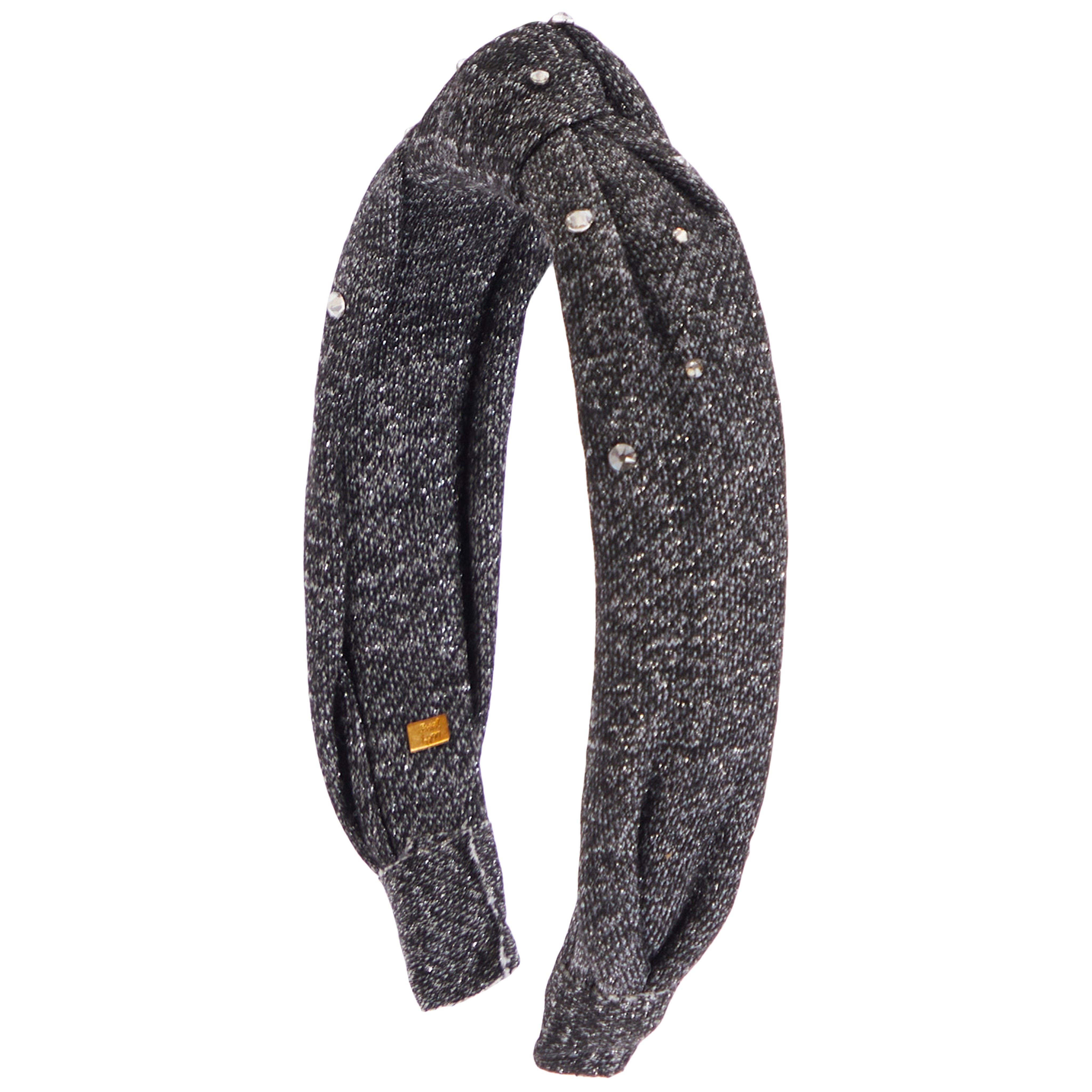 Shimmer Fleece Crystallized Knot Headband - Denny's
