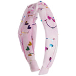 Shimmer Smiley Knot Headband - Denny's