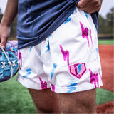 Rain Delay Lightning Bolt Shorts