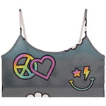 Scattered Icons Bra Cami - Denny's