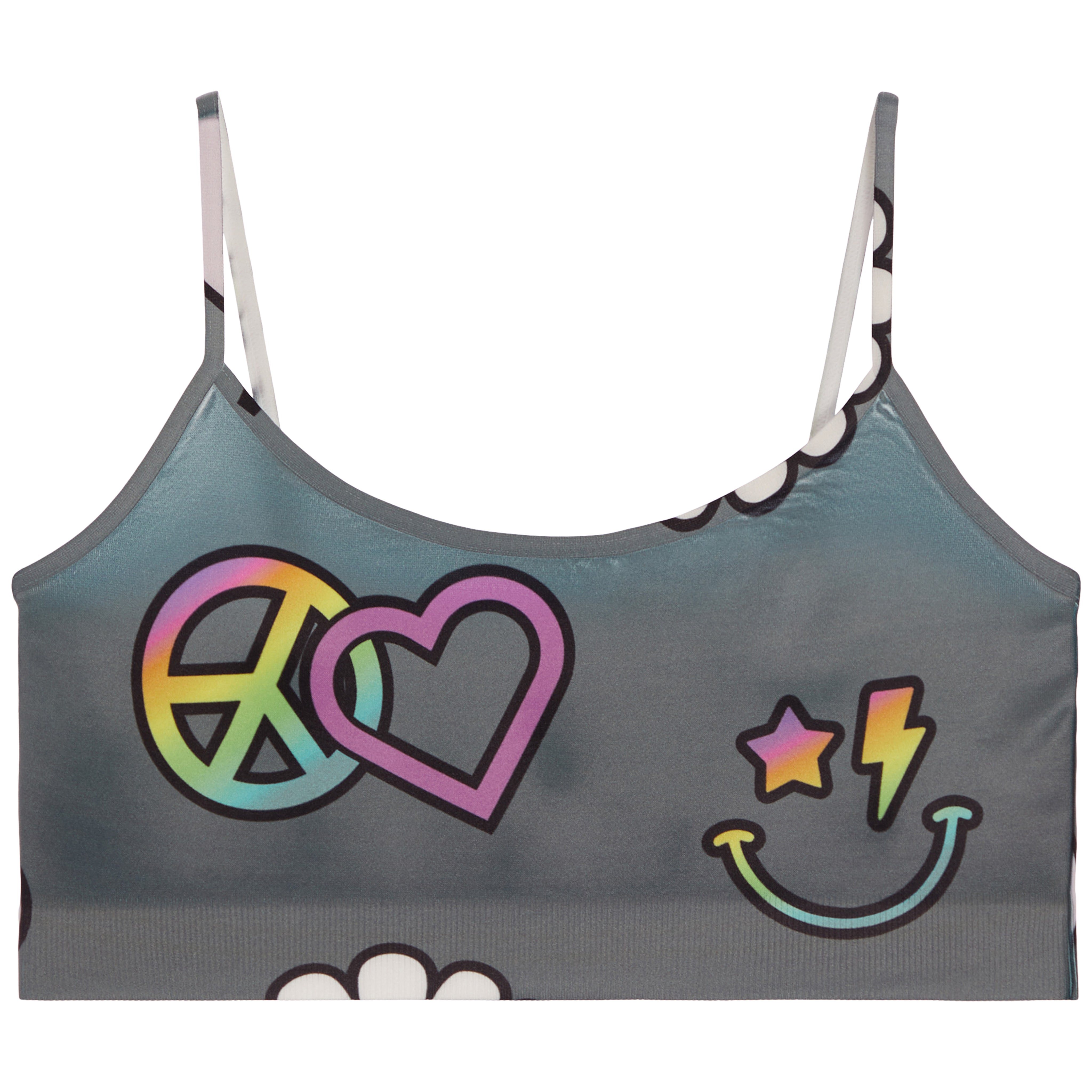 Scattered Icons Bra Cami - Denny's