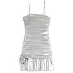 Silvie Ruffle And Rose Strapless Dress - Denny's