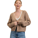 Cableknit Cardigan - Denny's