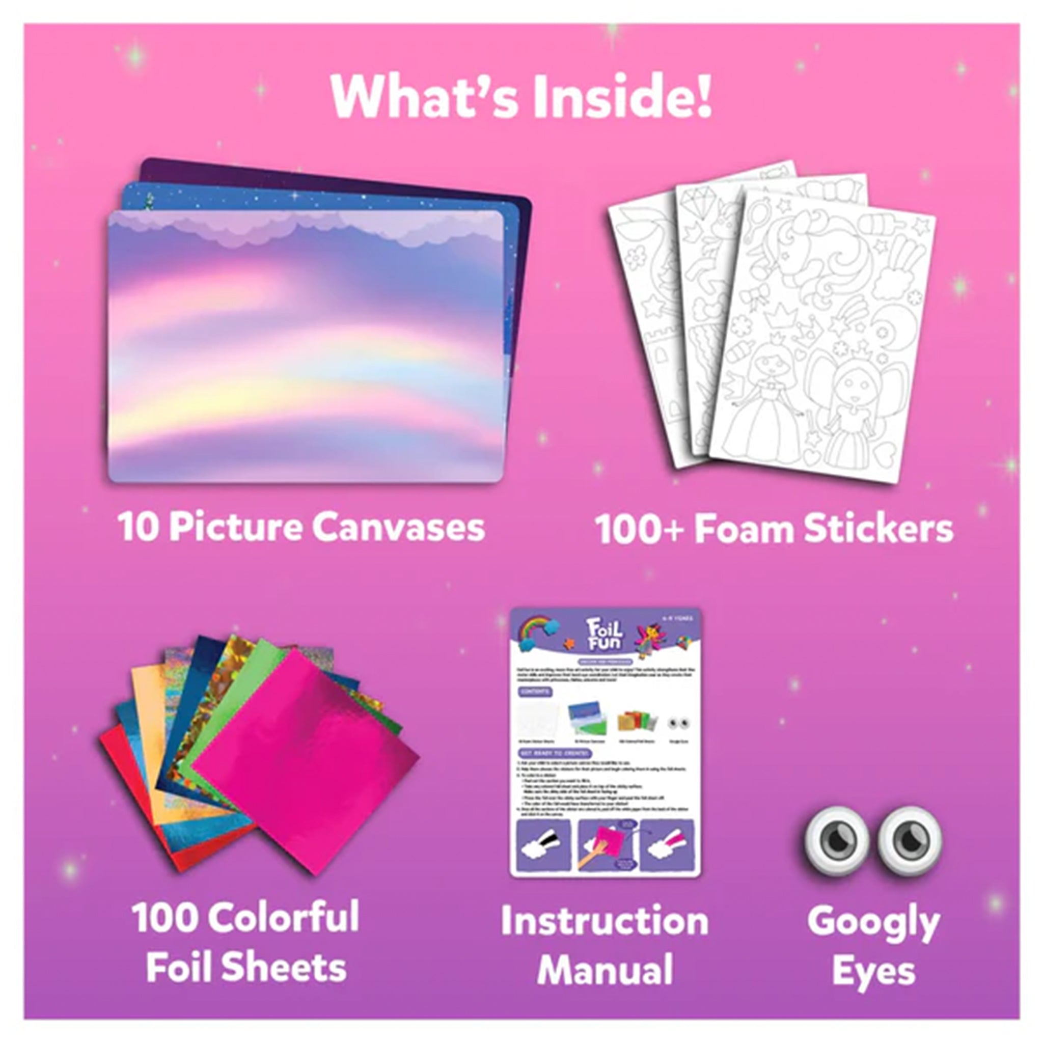 Foil Fun - Unicorn and Princess - Denny's