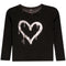 Silver Drippy Heart Thermal - Denny's