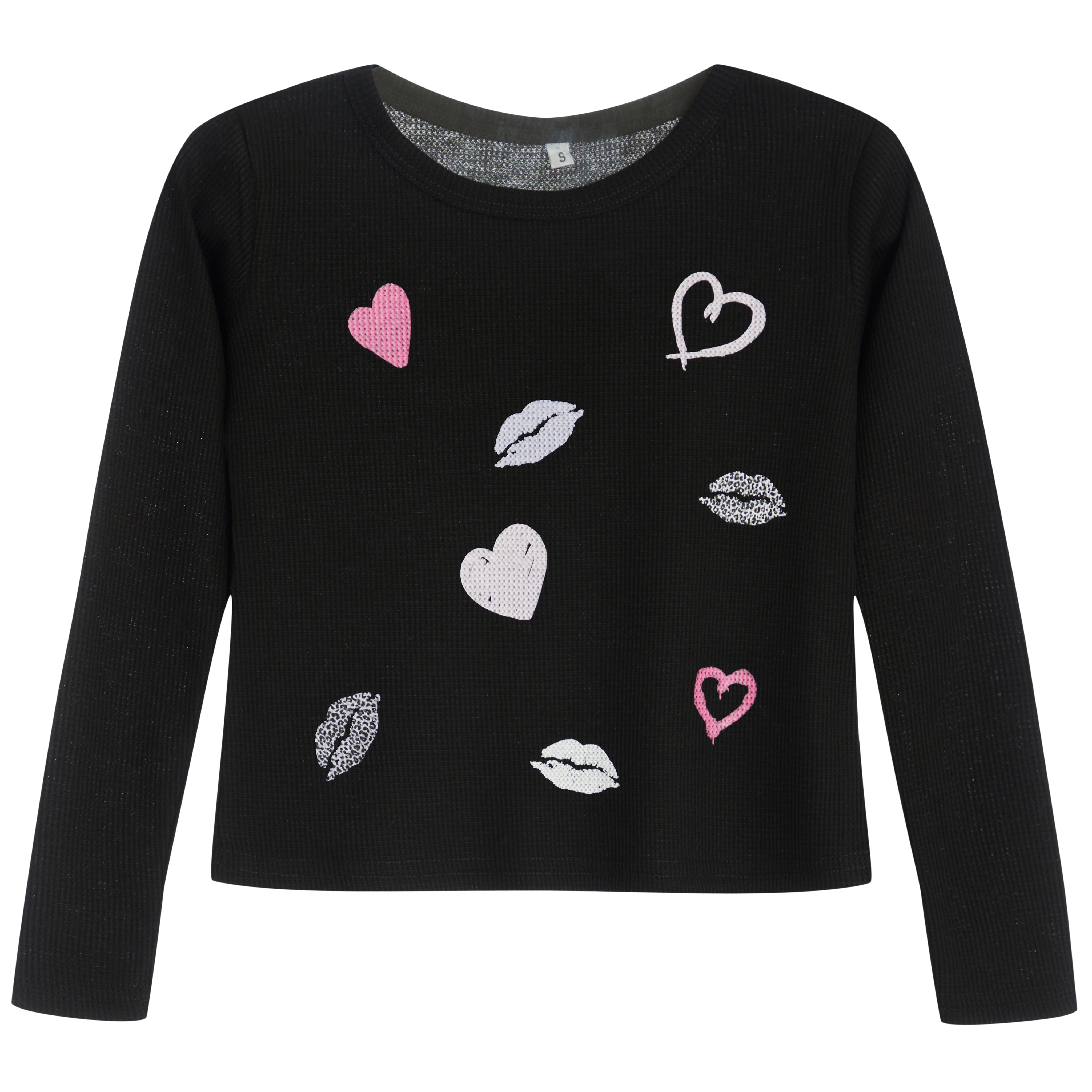 Allover Heart And Lip Thermal - Denny's