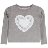 White Heart Thermal Long Sleeve